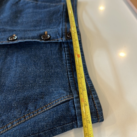 Talbots Denim Skirt Size 10p - Picture 7 of 8